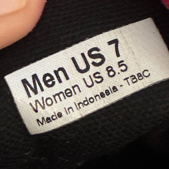 VANS Authentic True Red men's 7 shoes lace-up women's 8.5 - Picture 8 of 11